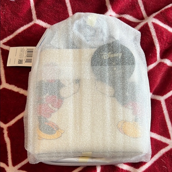 SOLD NWT Kate Spade White Mickey and Minnie Mouse Bag - Picture 8 of 9